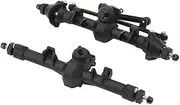 1/10 Front and Rear Axle Set for Remote Control Car RC Fr&on&t Rear Axle RC Car Fr&on&t Rear Portal Axle Kit Plastic Material Front&Rear Bridge Axle Set