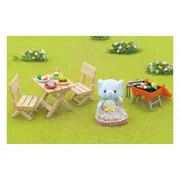 Sylvanian Families - BBQ Picnic Set - Elephant Girl 5640