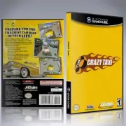 GameCube Replacement Case - NO GAME - Crazy Taxi
