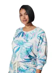 NEW NWT Torrid Tropical Floral Sweatshirt Long Sleeve Size 3 3X Plus
