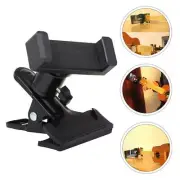 Guitar Video Recording Phone Stand Cell Phone Clamp Clip Phone Desk Holder,