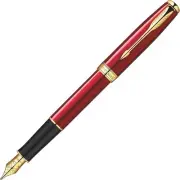 Parker Sonnet Original Red Gt Fp Fountain Pen F Fine S11130122