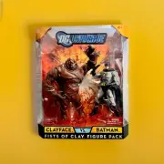 DC Universe Clayface Vs. Batman Fists Of Clay Figure Pack NEW & SEALED