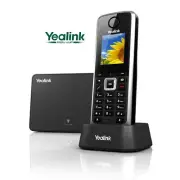 Yealink IP DECT Cordless Phone W52P with AC Adapter, Charging Cradle and Base