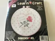 Learn A Craft 72313 Forever Friends Rose Heart by Dimensions 1996 Beginner