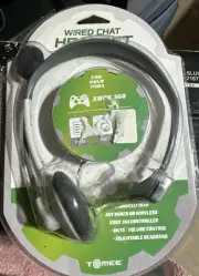 Xbox 360- Tomee Brand Wired Chat Headset New Sealed