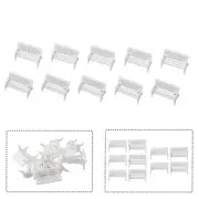 Bench Chair Settee for HO Scale 187 Vivid Station Platform and Street Scenes