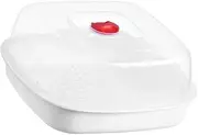 Luxshiny Microwave Heating Bao Bun Kitchen Rice Coo- Microwave Microwavable Basket Dumpling Microwave Potato White Oven 21cm