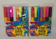 Pentech Color Changing Markers Two Packages of 8 1993 Unopened Unused Vintage