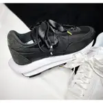 NIKE LDWAFFLE / SACAI 黑白 雙勾 異材質 BV0073-002