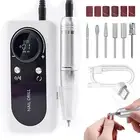 Cordless Nail Drill Professional: 45000 RPM Rechargeable Electric Nail File Kit,