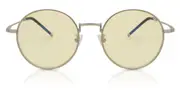 Gunnar ELLIPSE Blue-Light Block ELL-11001 Men's Glasses Silver Size 51 - Private Health Rebate - Blue Light Block Available