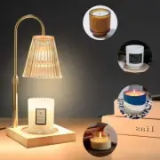 Candle Warmer Lamp with Dimmer, Adjustable Height with 2 Bulbs, (Amber)