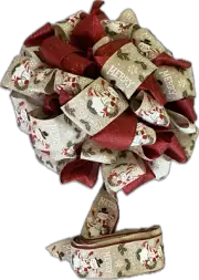 Ribbon Christmas Tree Topper Bows with streamers Large selection-fast shipping