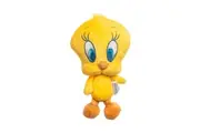 Loony Tunes Tweety Soft Plush Squeaking Dog Interactive Play Toy 20cm Yellow