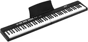 Alpha 88 Keys Foldable Electronic Piano Keyboard Digital Electric W Carry Bag