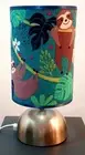 Sloth Bedside touch lamp night light fabric shade Touch Base And Bulb Set