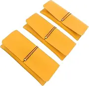 [ANDRESLAD] Glasses Storage Bag Big Sunglasses Case Rack Display Light Glasses Sunglasses Case Women For Glasses Sunglass Hard Case Glasses Case Hard Shell Camo Holders Pvc Leather Yellow