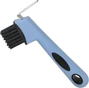 Amagogo Horses Hoof Pick Brush Equine Brush Comfortable Grip Easy Handling Hoof Hook Grooming Tool for Farm Animal Sheep Goats Cattle