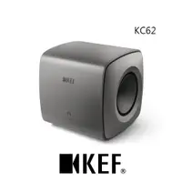 在飛比找PChome24h購物優惠-KEF 英國 KC62 SUBWOOFER 鈦灰 重低音揚聲