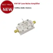 144MHz 28dB+ LNA VHF RF Low Noise Amplifier Module 50ohms SMA Female Connector