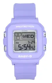 Casio Baby-G Plus Digital 30th Anniversary BGD-10K-6 100M Ladies Watch & Holder