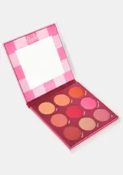 [Rude Cosmetics] Match Three Blush Crush 9 Color Blush Palette