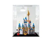 Acrylic Display Case for LEGO 40478 DISNEY Mini Disney Castle Figure Storage Box Dust Proof Glue Free