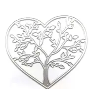 Love Cutting Die Template Tree Shape Carbon Steel Cutting Dies Stencils