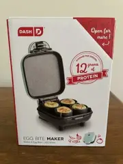 Dash Egg Bite Maker - Aqua New In Box