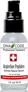 DNA Code®-No Needle Alternative-Pure Argireline Peptides Wrinkle Reduce Serum+ Matrixyl 3000+Hyaluronic Acid