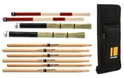 Promark Drumstick Variety Bundle - 5A, Wood Tip