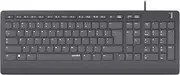 Speedlink HI-GENIC Antibacterial Keyboard - Wired Quiet USB Keyboard, Flat Keys, Antibacterial Properties, US Layout QWERTY English, Black