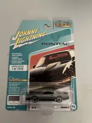 Johnny Lightning 1984 Pontiac Firebird Trans Am T/A Silver Sand White Lighting