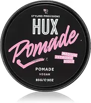 HUX Pomade, a water-based, medium-to-strong styling product designed to keep your hair in place all day, 85g