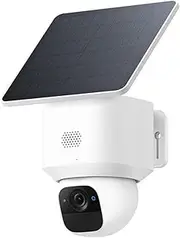 Security Cam Solar Powered 360° Pan AI Tracking 2K Clarity Security Cameras Outdoor Camera(E/U)