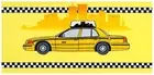 30"x60" NYC Taxi "Yellow Cab" Beach Towel