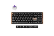 Keychron K8 HE Wireless Magnetic Switch Special Edition Black Custom Keyboard - Gateron Double-Rail Nebula Switch [KBKCK8HF1]