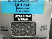 Hot Galvanized Shingle 3d Nails 1-1/4” 5lb