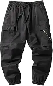 [Generic] Men's Loose-Fitting Casual Pants Large Size Trousers Outdoor Hiking Trekking Tooling Functional Overalls