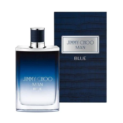 Man Blue Cologne By Jimmy Choo EDT Spray 100ml /3.4oz Men Perfume