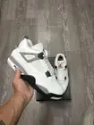 White Cement Jordan 4 2025 Size 9