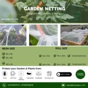 Garden Insect Bug Fly Fruit Mesh Net Vegetable Plant Protection 3m x 5m