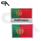 Portugal Flag iron on Embroidered Sew on Patch For Clothes 9x6cm