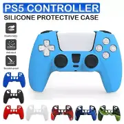 Silicone Skin Case Cover Grip Soft Playstation For PS5 Controller Accessories