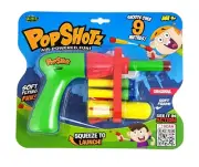 ZING Outdoor Sports Classics Pop Shotz Air-Powered Toy Gun GREEN Birthday Gift