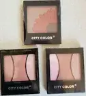 BUY 2 GET 1 FREE (Add 3 To Cart) City Color Blush/ Blush Bronzer Palette