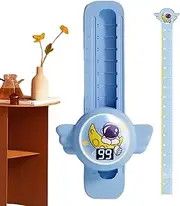 Children's High Jump Height Counter - Voice Touch High Jump Counter Adjustable Height - Fun Broadcast Lighting Vertical Intelligent Growth Chart for Indoor Exercise