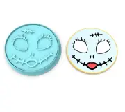 Sally Skeleton Cookie Cutter & Stamp | Halloween Nightmare October Spooky Bones