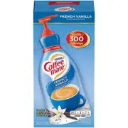 Nestle Coffee mate Coffee Creamer, French Vanilla, Concentrated Liquid Pump B...